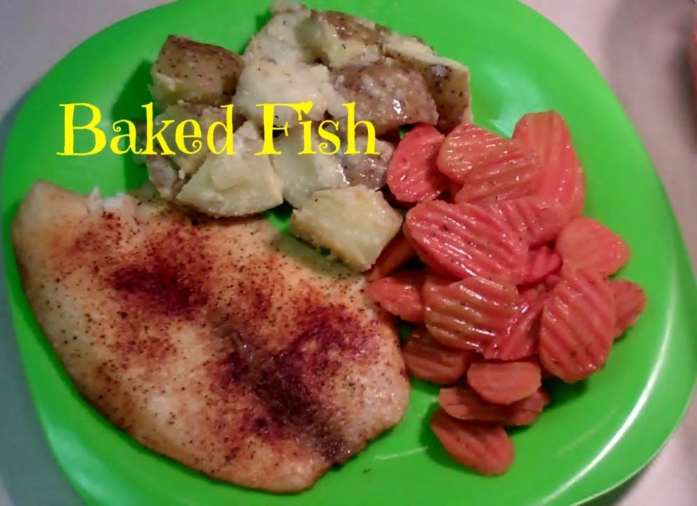 RECIPE BAKED FISH with PAPRIKA YouTube