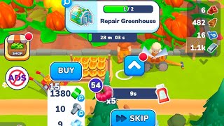 Upgrade wheat 🌾 worker to 2 level Little farm story game gaming gallery  screenshot 3