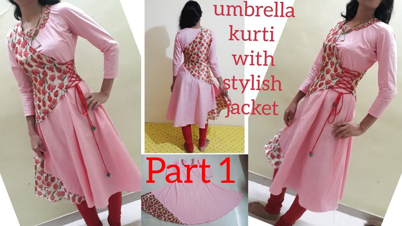 DIY: Side Slit Kurti Cutting and Stitching Easy Tutorial / Designer kurti  cutting and stitching - YouTube