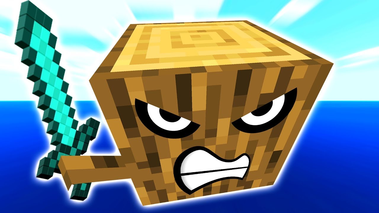 MINECRAFT PERO LOS BLOQUES TE ATACAN! 😲🤣