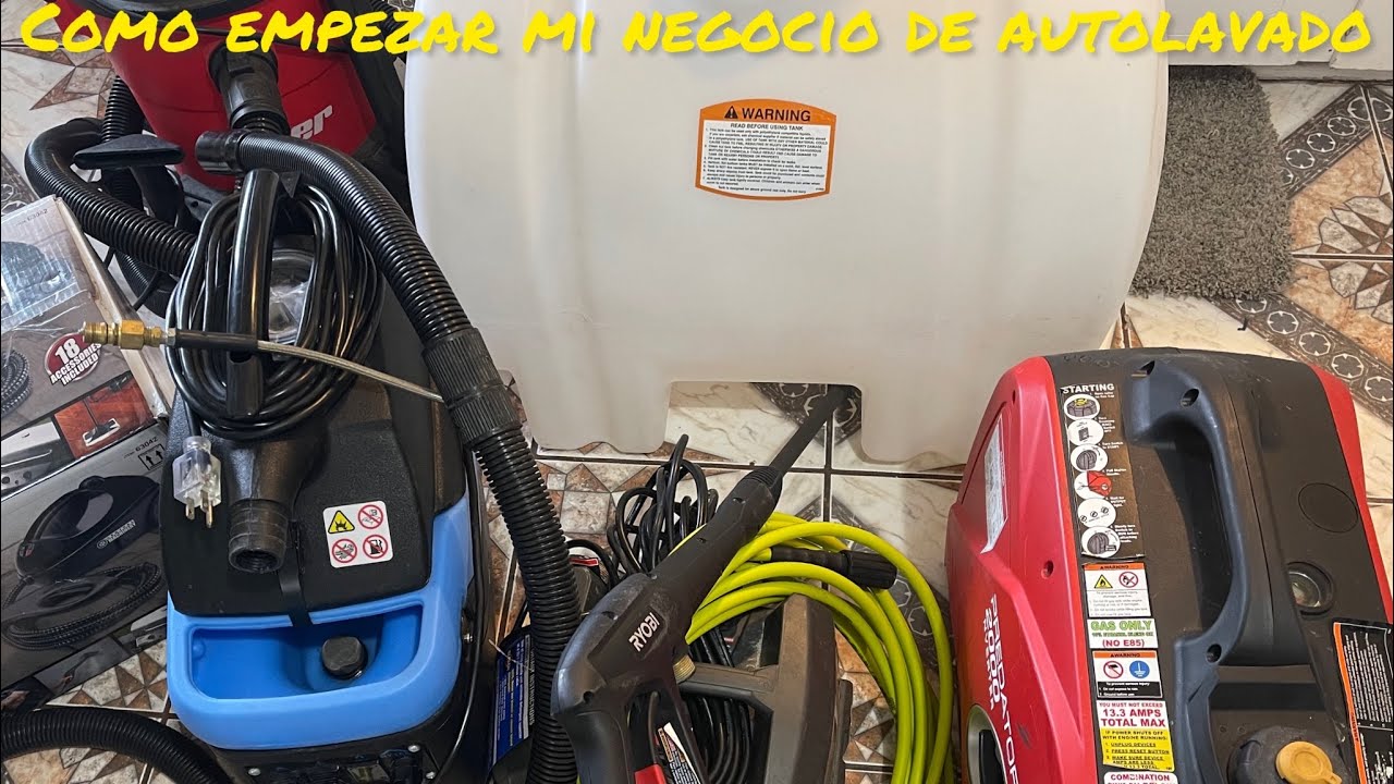 ⁣Como empezar mi negocio de lavado de autos a domicilio