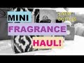 Mini haul!  5 new fragrances & why I don't go in front of the camera!