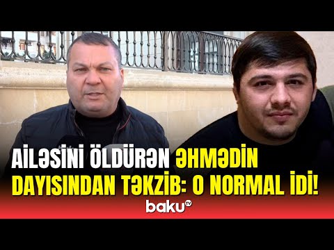 Əhmədin dayısı danışdı | Necə əlləri gəlir ki, ”yaxşı oldu” yazırlar