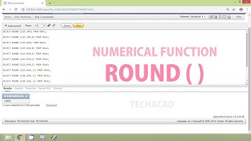 Oracle Tutorial - Numerical Function ROUND