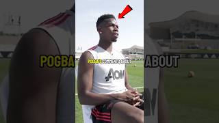 Shocking words from Pogba about Bruno Fernandes 😳