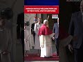 Monaco Royals Host Historic Ceremony For Pope Leo XIV at Prince’s Palace #shorts