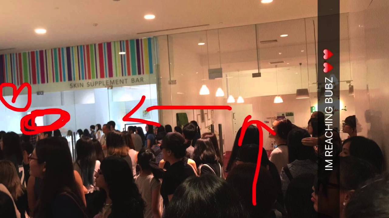 Bubzbeauty Meetup @ Scotts Square, Skininc