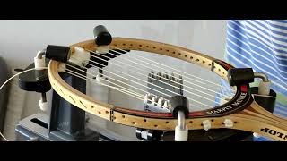Dunlop MaxPly McEnroe Being Strung - FULL PROCESS