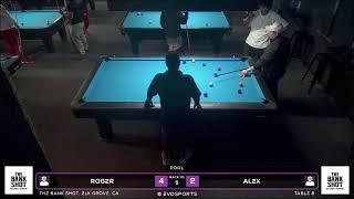 ROGER vs ALEX - THE BANK SHOT - TABLE 8 | EvoSports