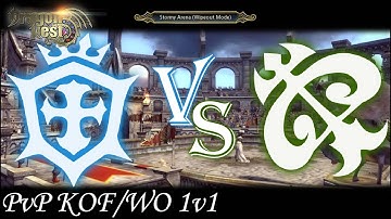 Newbie Battle \ Crusader vs Tempest PvP KOF/WO [DN SEA]