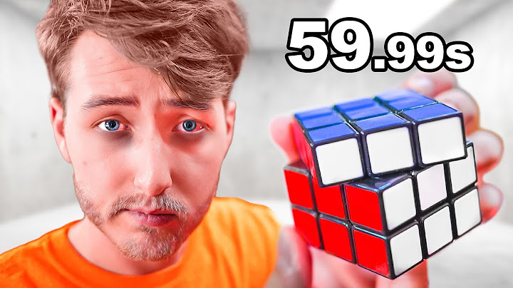 Ik Leerde De Rubik's Cube Oplossen Binnen 60 Seconden