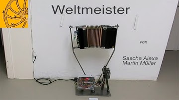 Weltmeister –  Interactive sound sculpture #kineticart #kineticsculpture eticsculpture