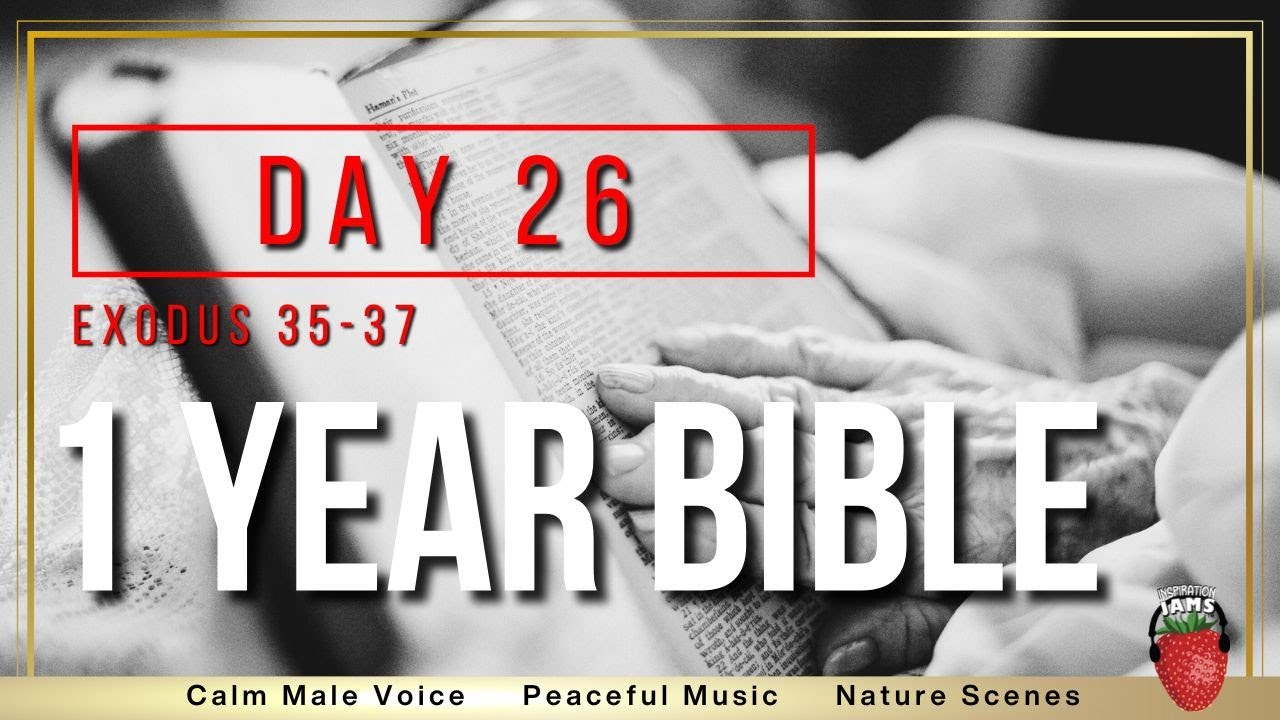 Day 26 niv exodus 35 37 1 year audio bible reading plan youtube