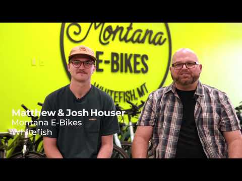 Montana E-Bikes - Whitefish, MT - video from Stockman Bank