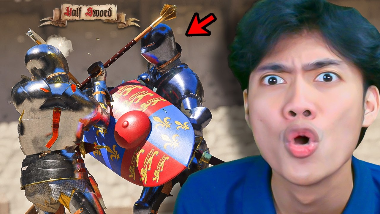 MELAWAN KSATRIA NOMOR 1 SAMPE MATI BERKALI-KALI! Half Sword - Indonesia (Part 8)