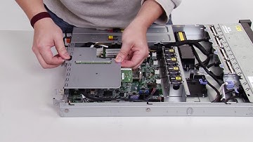 Lenovo System x3250 M6 installing a PCIe riser card