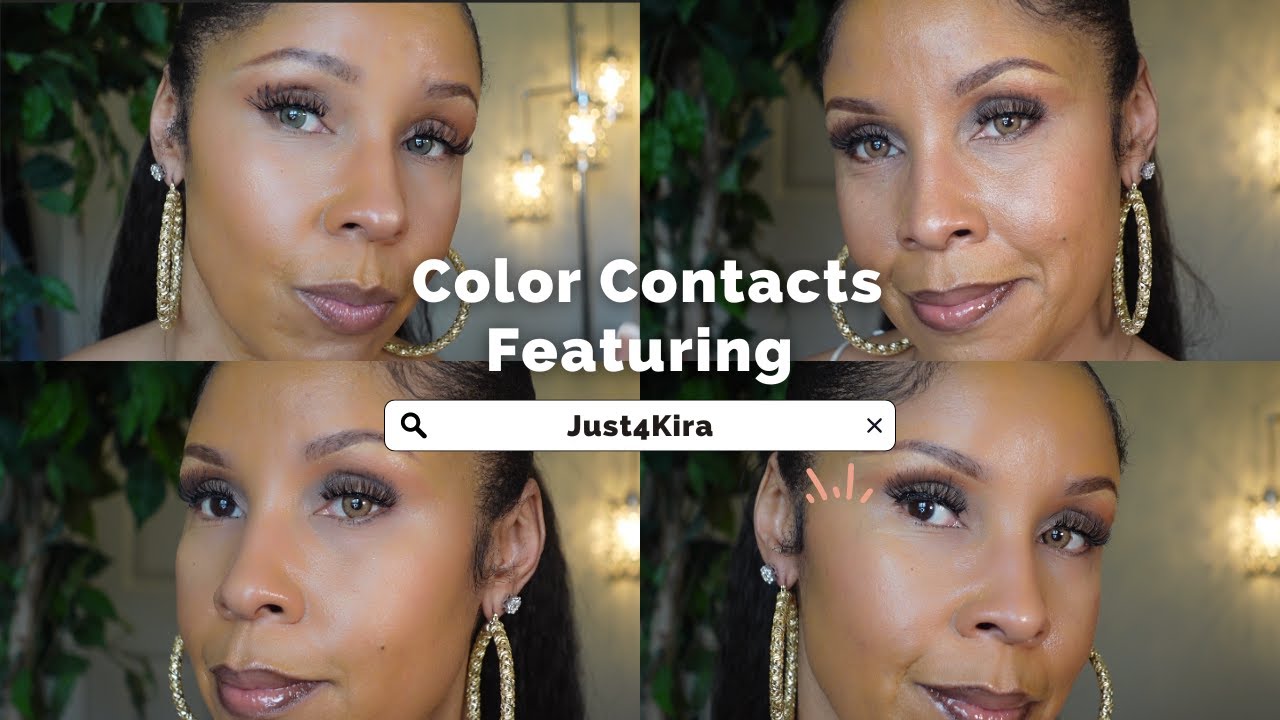 JUST4KIRA COLORED CONTACT LENS REVIEW YouTube