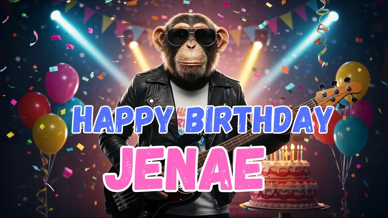 JENAE Happy Birthday Song - Happy Birthday to Jenae