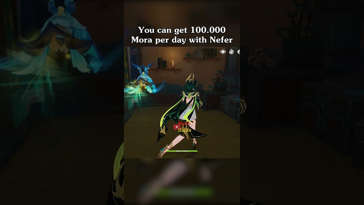 Вы можете получить 100.000 Мора в день с Нефером