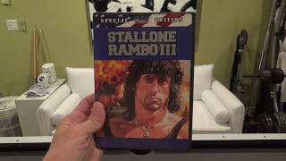 RAMBO III 1988 MOVIE REVIEW SYLVESTER STALLONE JOHN RAMBO MOVIE 80S ACTION MOVIES WAR FILMS