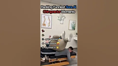 Ranking Funniest Sora AI Big Man Chiropractor Videos #shorts #ranking #chiropractor