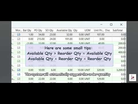SQL Account - SQL Quick Post Purchase Order Module