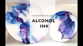 Alcochol ink Tutorial | Fluid Art