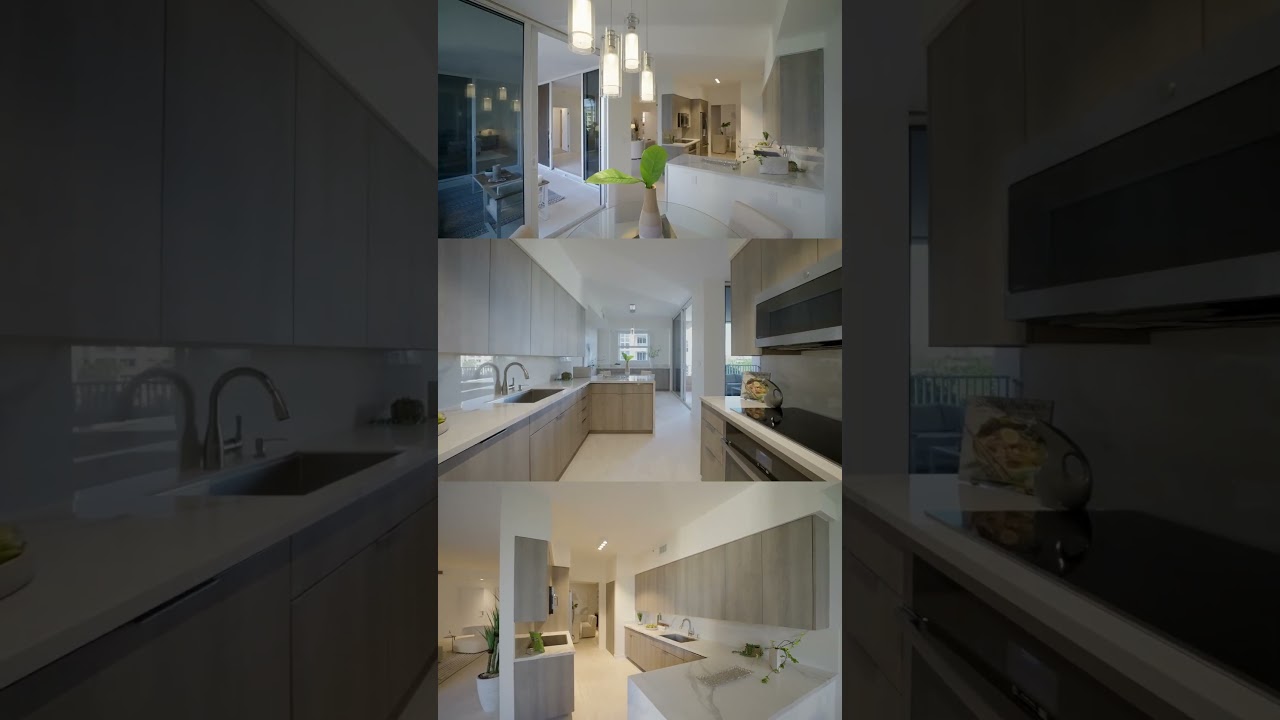 Luxury Residence w/ water views, marble & wood floors, new kitchen, baths, doors at OC Key Biscayne.