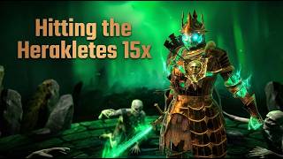 150+ Ancient Shards for HERAKLETES 15x! | Massive Summon Session