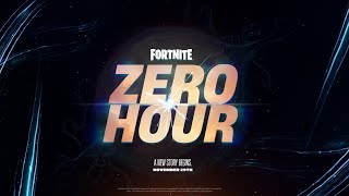 The Zero Hour Live Event... Teased In Fortnite Og