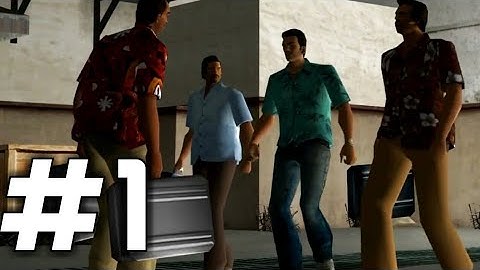 GTA Vice City - Intro & Mission #1 - In the beginning... (HD)