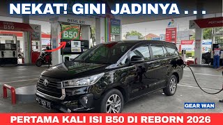 NEKAT! Innova Reborn 2026 Isi B50 Bio Solar, Ini Hasilnya