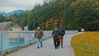 Альпы. Лачау. Австрия. Флиинг-Фокс-Гольм. Latschau. Waldseilpark-Golm. Alpine Coaster Golm.Austria.