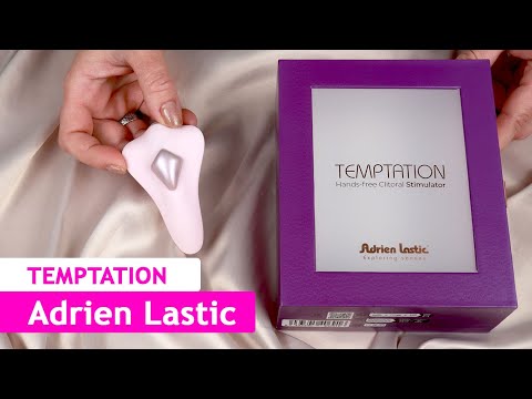 Невероятный смарт-вибратор для секса и мастурбации в трусики Adrien Lastic Temptation, 11 реж., крепление-магнит в секс-шопе DIDO, видео 1