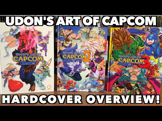 Udon's Art of Capcom Hardcovers! - YouTube