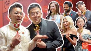 kevyn reporting on the UNFO Gala red carpet (bowen yang, DAYOUNG, anna cathcart &amp; more!)