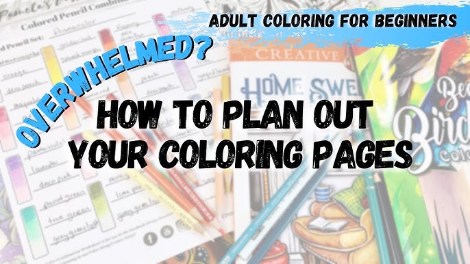 4 Gel Pen Techniques to Use in Your Adult Coloring Books - Tutorial -  Art-n-Fly