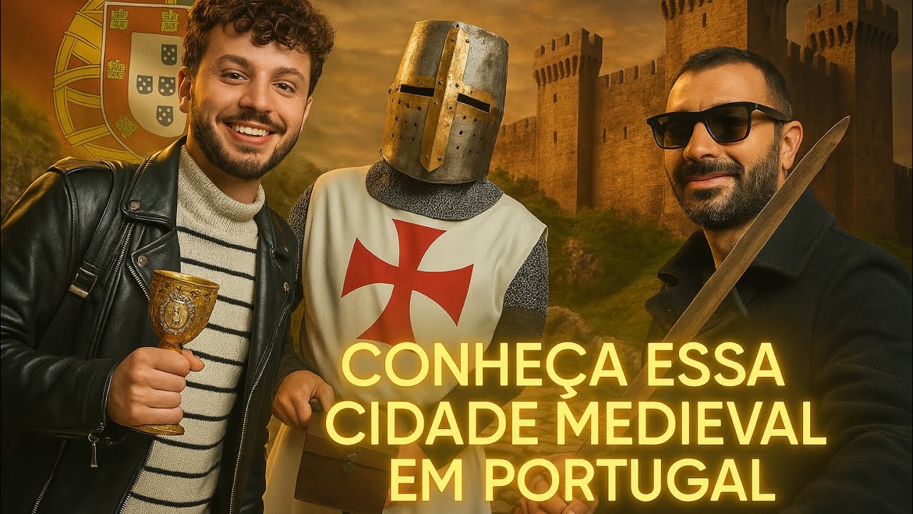 PORTUGAL - CONHEÇA A CIDADE MEDIEVAL DE TOMAR 🗡️