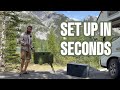 How To Set Up and Pack Down A Chuk Kitchen Box