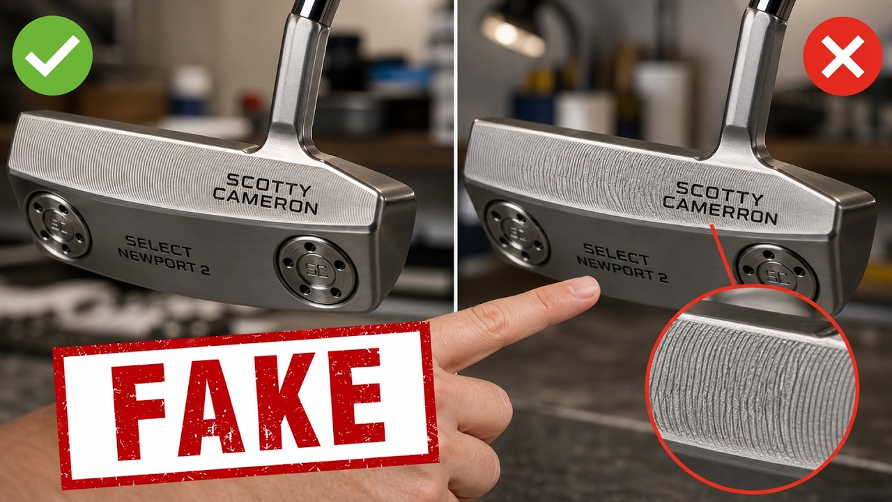 Half The Scotty Camerons On eBay Are Fake. Here's The Tell. - YouTube