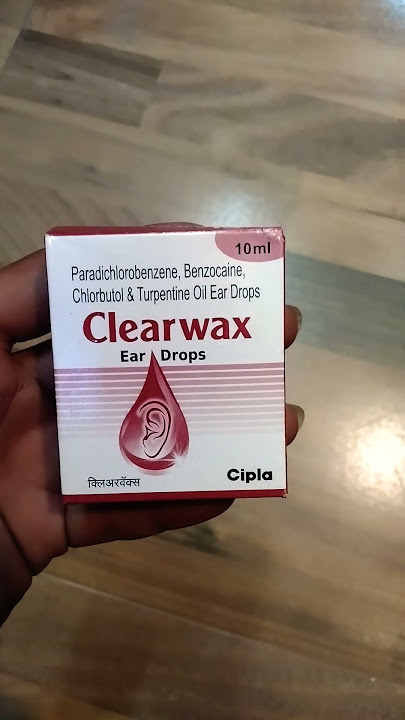 CLEARWAX EAR DROP IT'S USED FOR CLEAR EAR WAXING DROP AND (KAAN KE  MAIL YANI GANDGI KO NIKALNE KE).