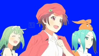 Anime Blue Screen: Nademonogatari