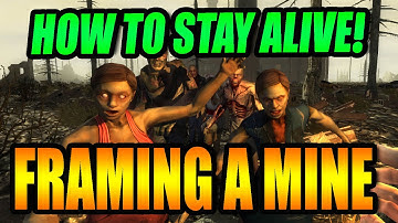 7 Days To Die | Framing Out A Mine | How To Stay Alive