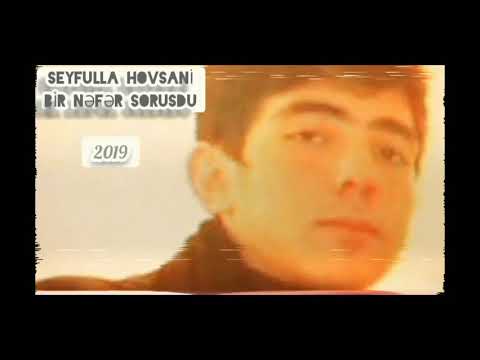 Seyfulla Hovsani Bir nəfər sorusdu 2019 (seir)