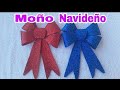 Moño o Chongo Navideño de Foami