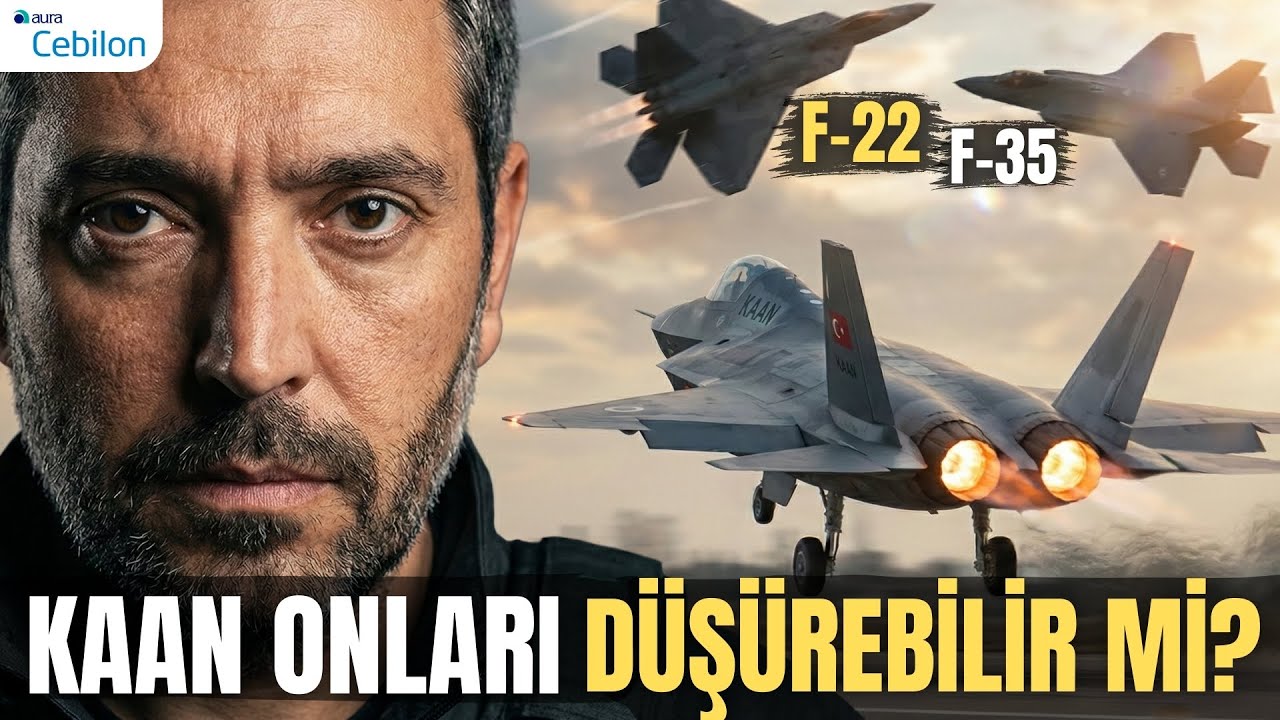 KAAN Savaş Uçağı, F-35 ve F-22 ile Hava Savaşına Girebilir mi?