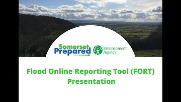 Flood Online Reporting Tool (FORT) Presentation