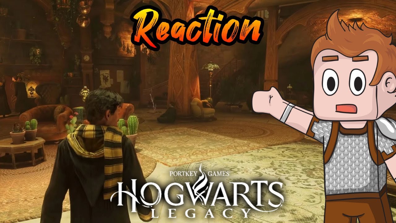 Hogwarts Legacy / Tour the Hufflepuff Common Room / GameFaceZA Reacts