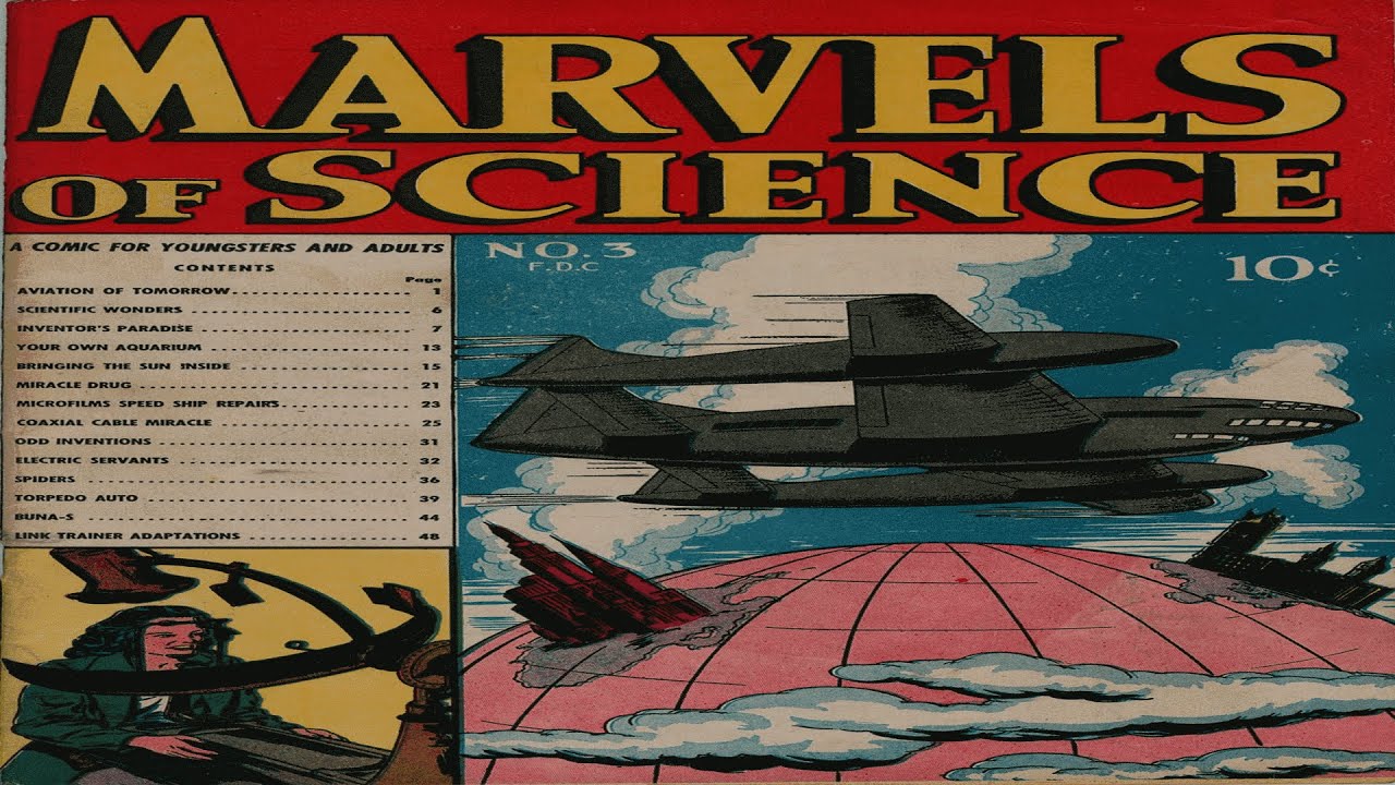 Marvels Of Science No 3 Comix Book Movie - YouTube