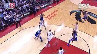 NBA, playoff 2019, Raptors vs. 76ers, Round 2, Game 2, Move 26, Jimmy Butler, 3 pointer